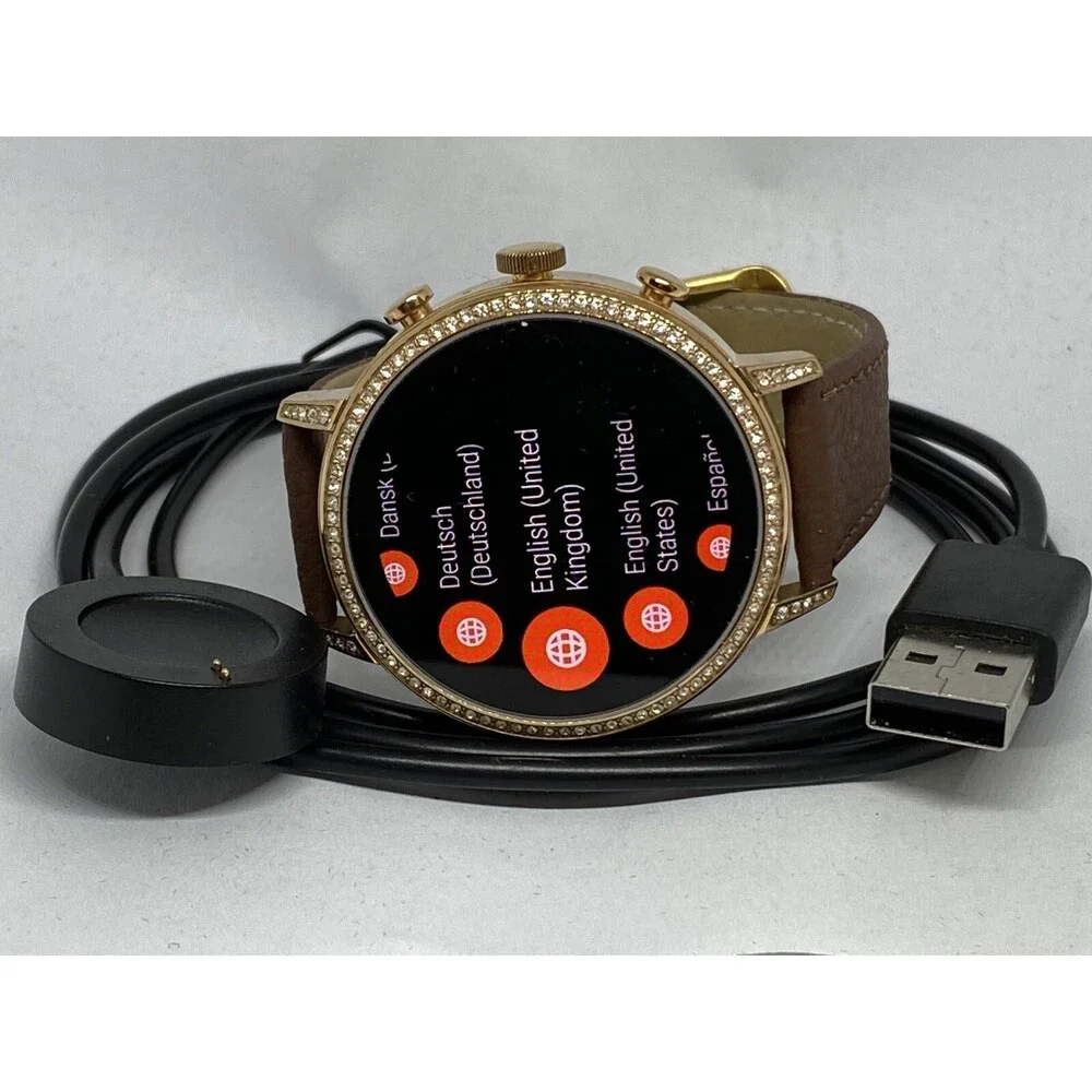 Fossil Gen 4 Authentic Digital Dial Smart Watch Custom Band FTW6015 LT294